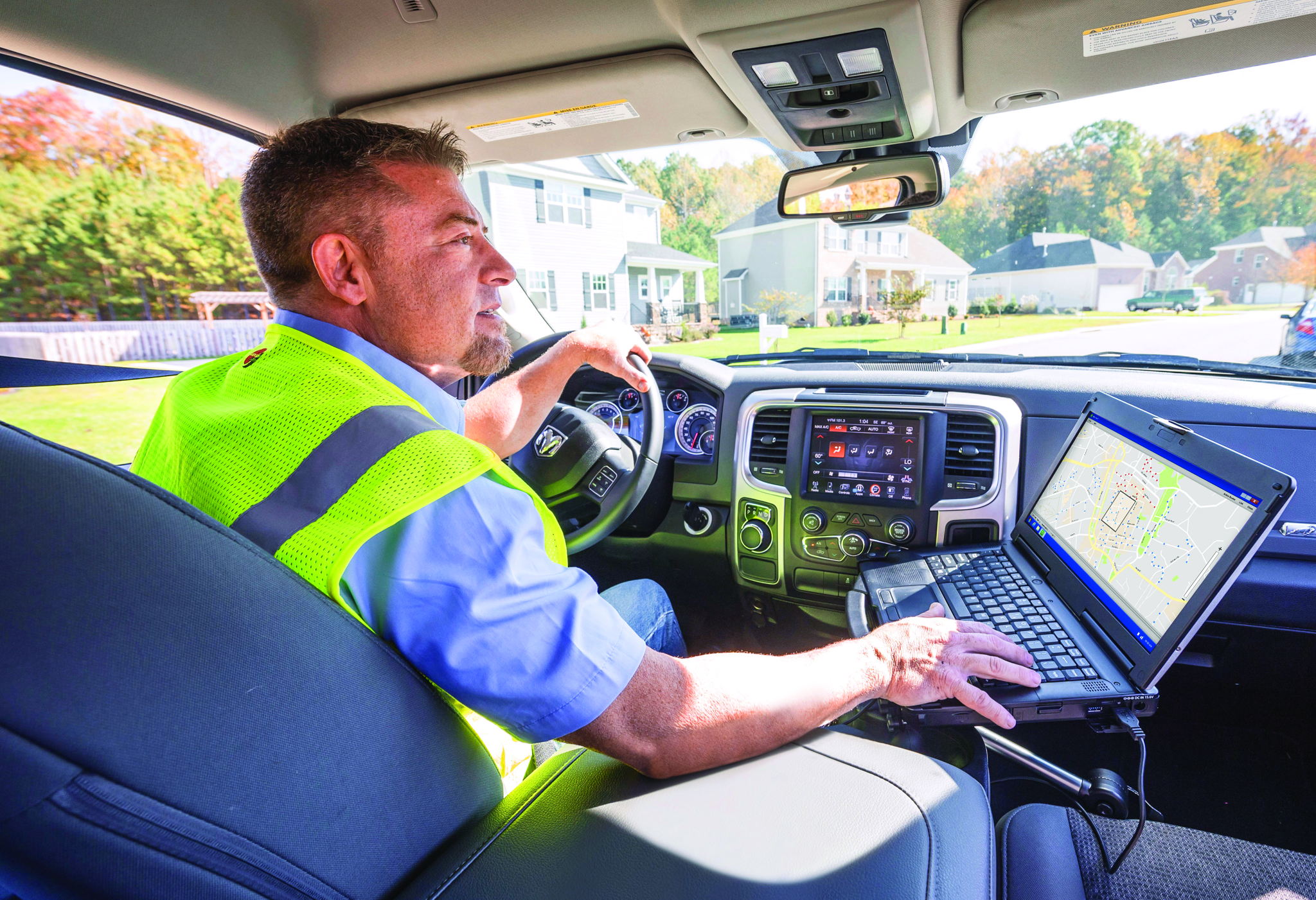 Connected meters saves time with remote reading. Compared to manually reading meters, connected meters also provides more reliable data on water consumption.