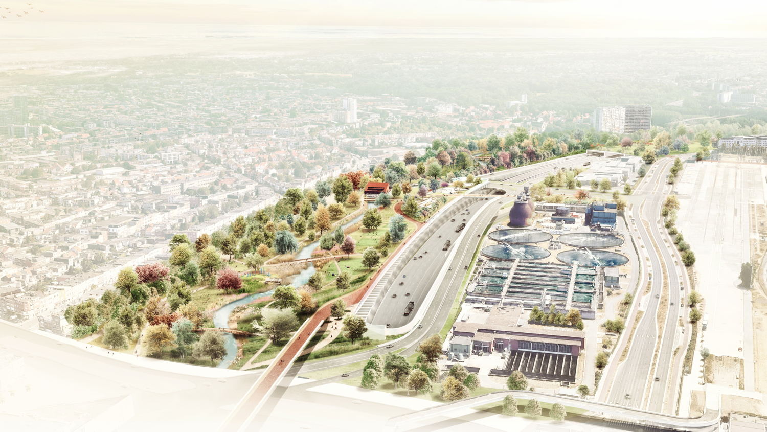 Kap Schijnvallei ©Ontwerpteam Ringpark Het Schijn