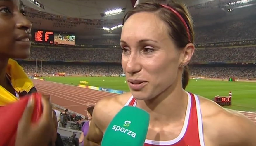Kim Gevaert in Peking 2008