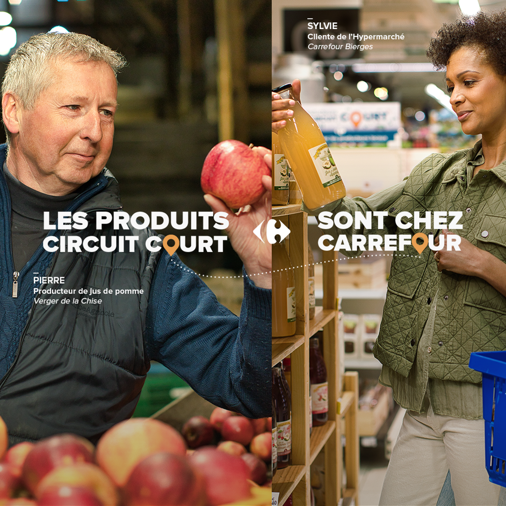 Journées découvertes des produits circuit court chez Carrefour : des petits producteurs belges situés dans un rayon de 40 kilomètres présentent leurs produits belges authentiques