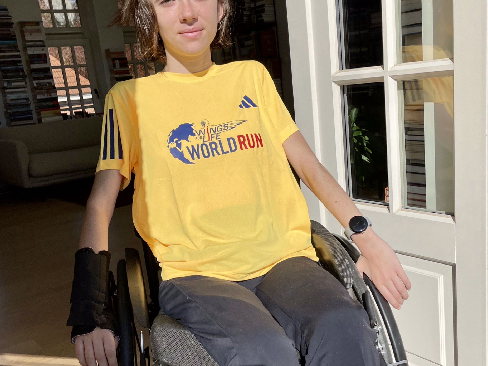 OP ZONDAG 5 MEI LOPEN WE DE WINGS FOR LIFE WORLD RUN IN GEEL VOOR DE 24-JARIGE JULIE