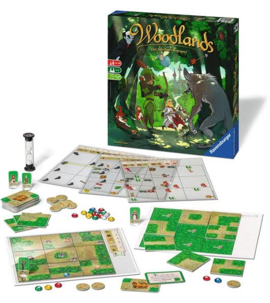 Spielbrett und Zubehör Woodlands