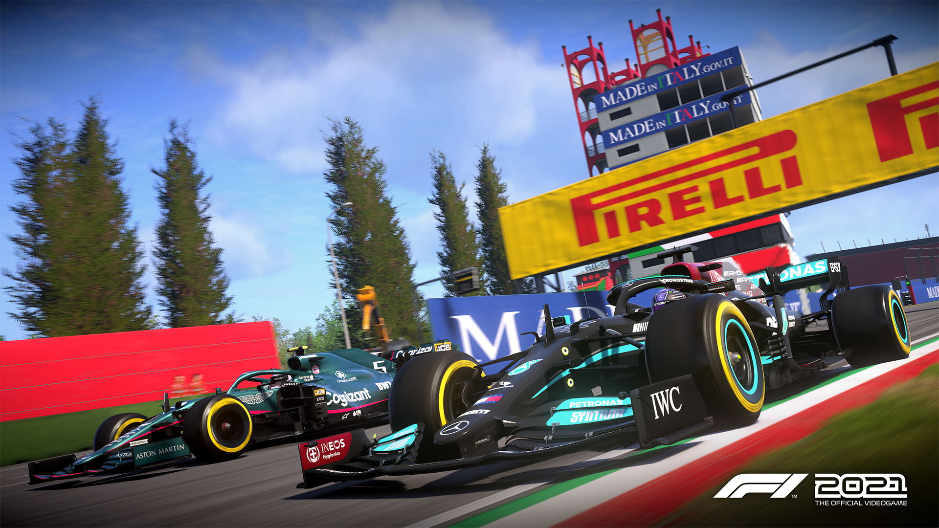 Le circuit d’Imola revient dans la dernière mise à jour de F1® 2021