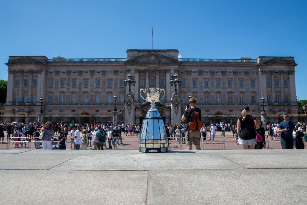 Buckingham Palace. Photo Jim Ross/CFL.