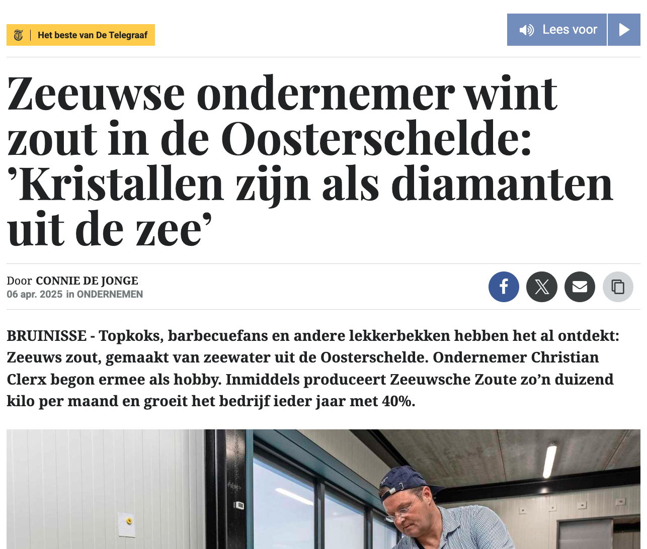 Zeeuwsche Zoute op Telegraaf.nl