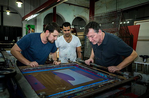 Beroepen zonder grenzen - drukkers in Cuba (c) VRT