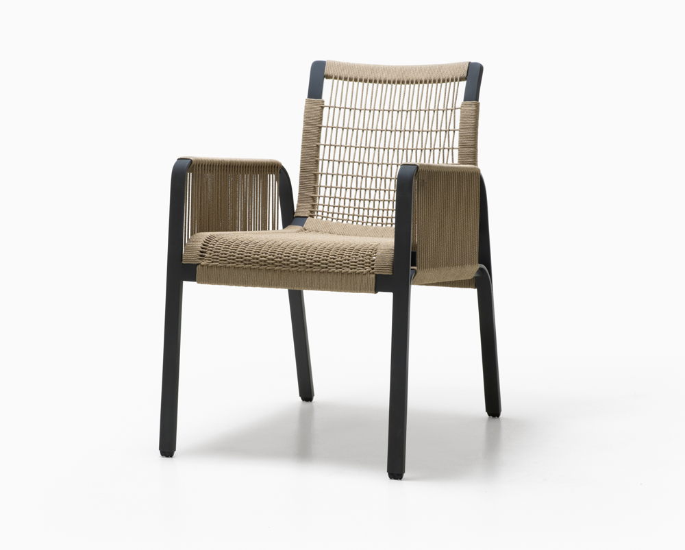 HOLLY HUNT Caracal Dining Arm Chair