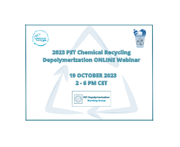 Only 2 days to go - register NOW for our online "2023 PET Chemical Recycling: Depolymerization Forum"