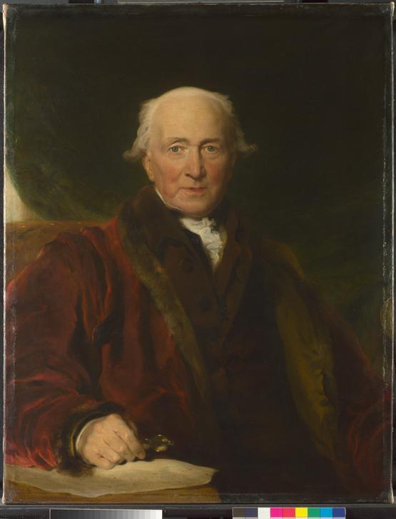 “John Julius Angerstein, aged over 80”, 1824. By Sir Thomas Lawrence. AKG1557086 