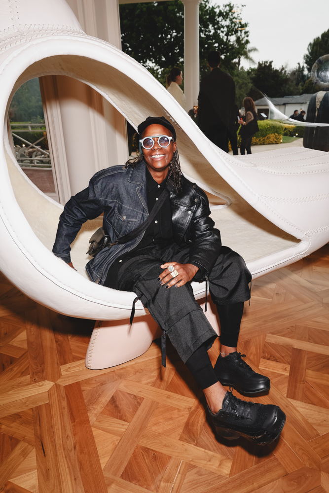 Mickalene Thomas (artist) at DESIGN MIAMI.LA 2024 © BFA for Design Miami