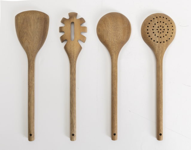 Habitat Global Set of 4 Wooden Utensils, £18