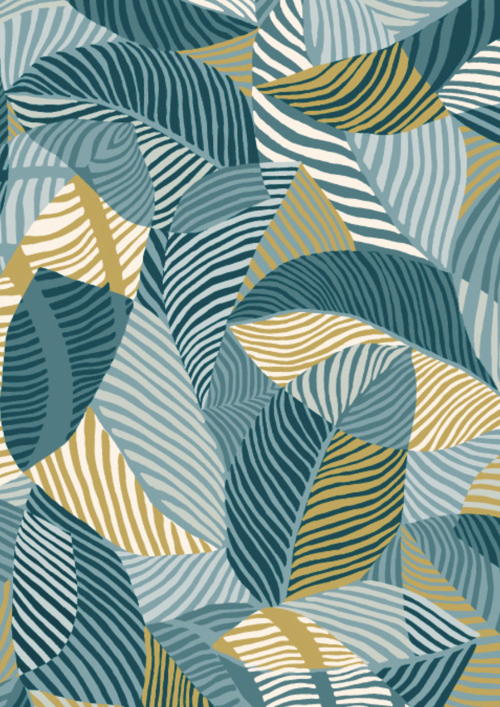 Kartell x Liberty Graphic Impression Fabrics - Tumbling Wilde