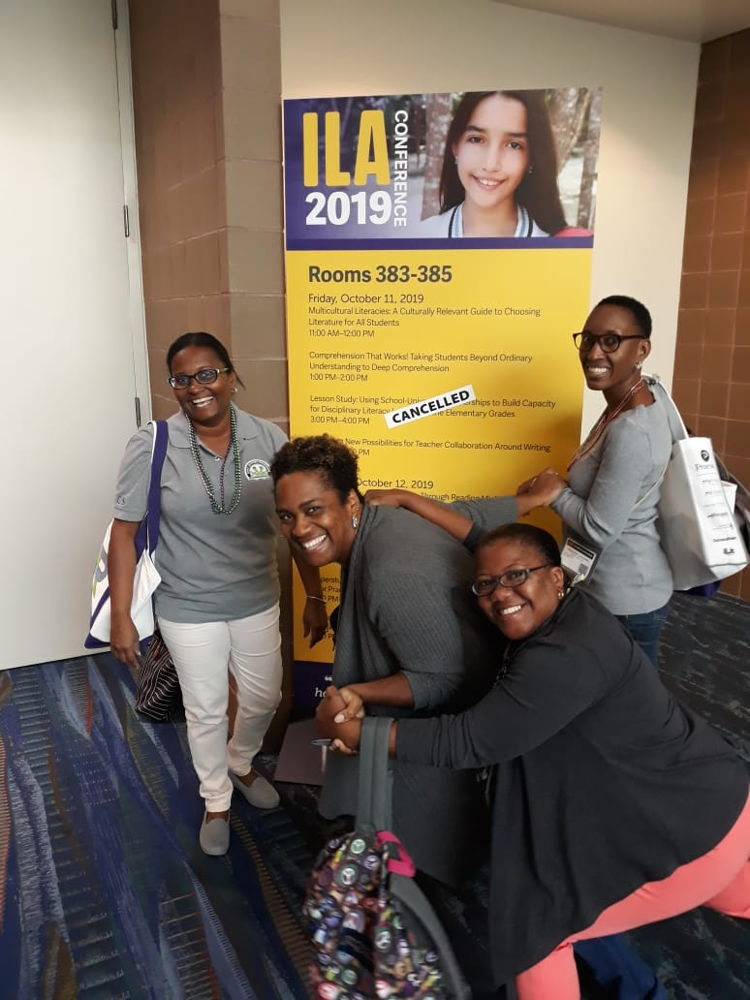 ILA conference pic #1 OECS Educators - Team Saint Lucia