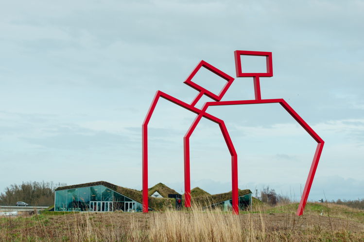 Biesbosch MuseumEiland -Kunstwerk 'waiting for it to end' © VisitBrabant
