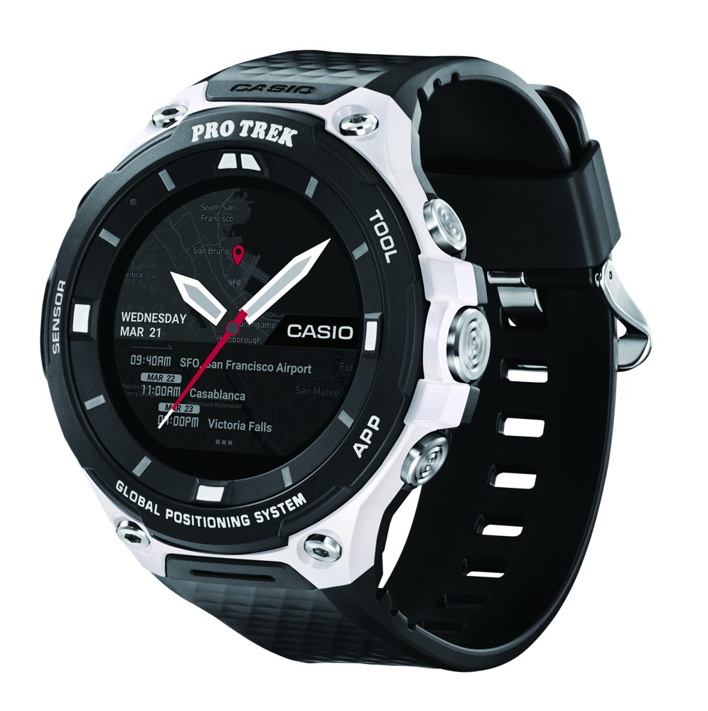 Conoce al PRO TREK WSD F20 el smartwatch de CASIO que te asiste en la aventura