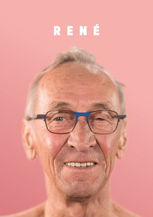 René, 72 jaar, weduwnaar.