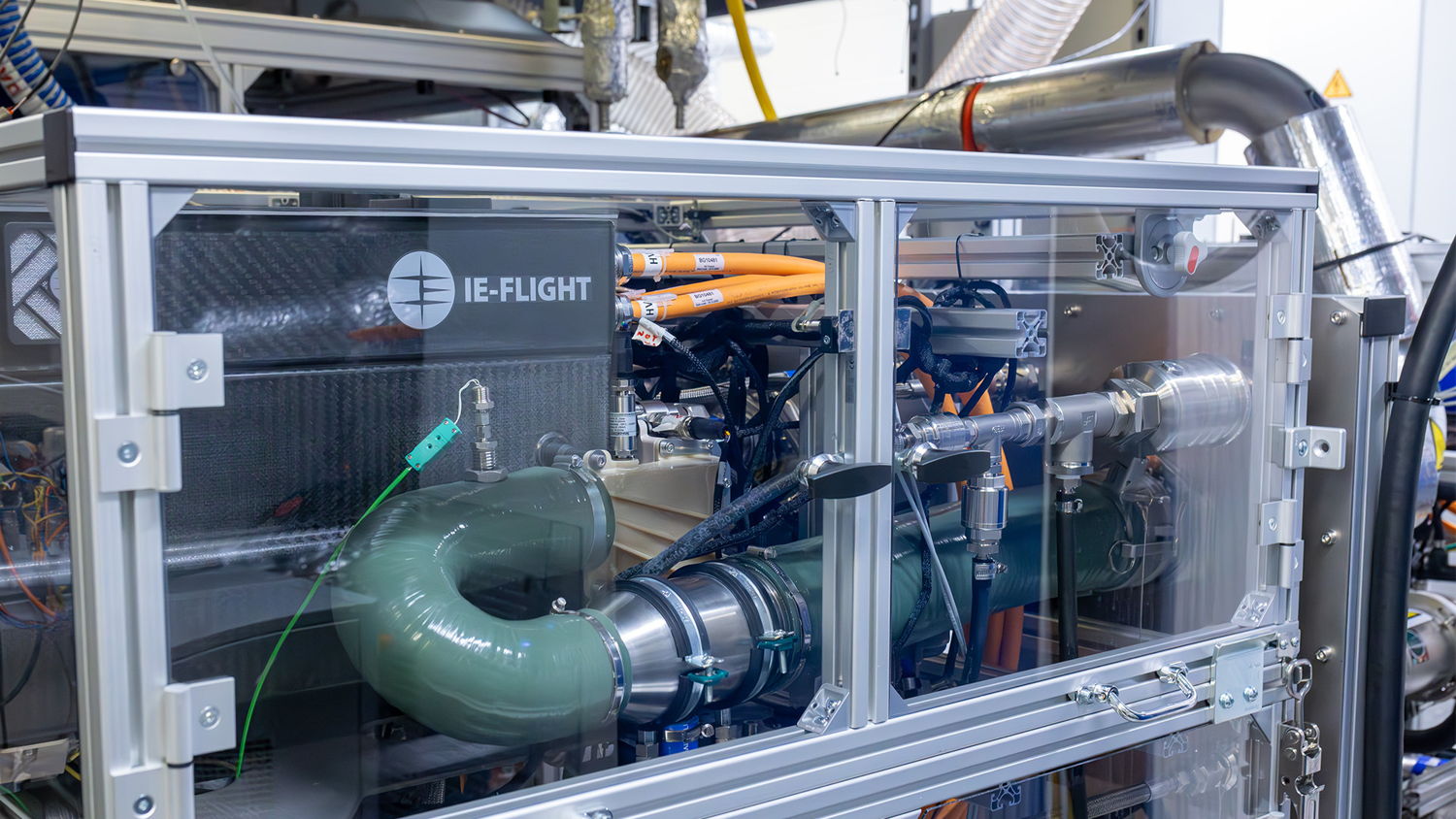 Developed in the UK, the F300 features IE’s patented water injection cooling system