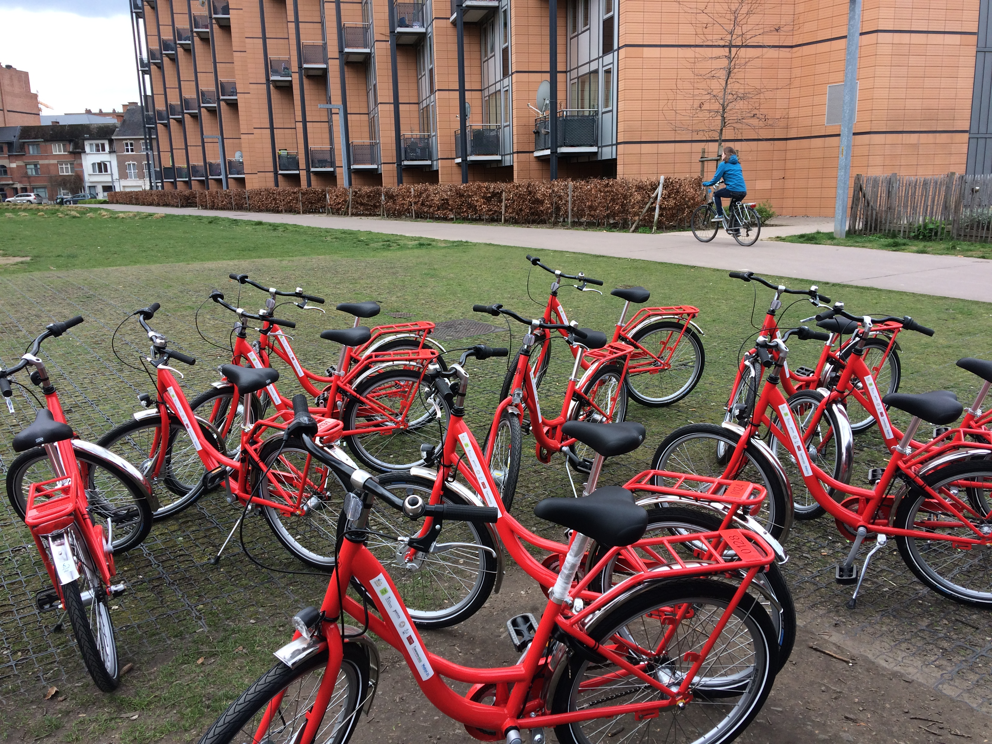 Nieuw fietsenpark voor buurtwerk Leuven