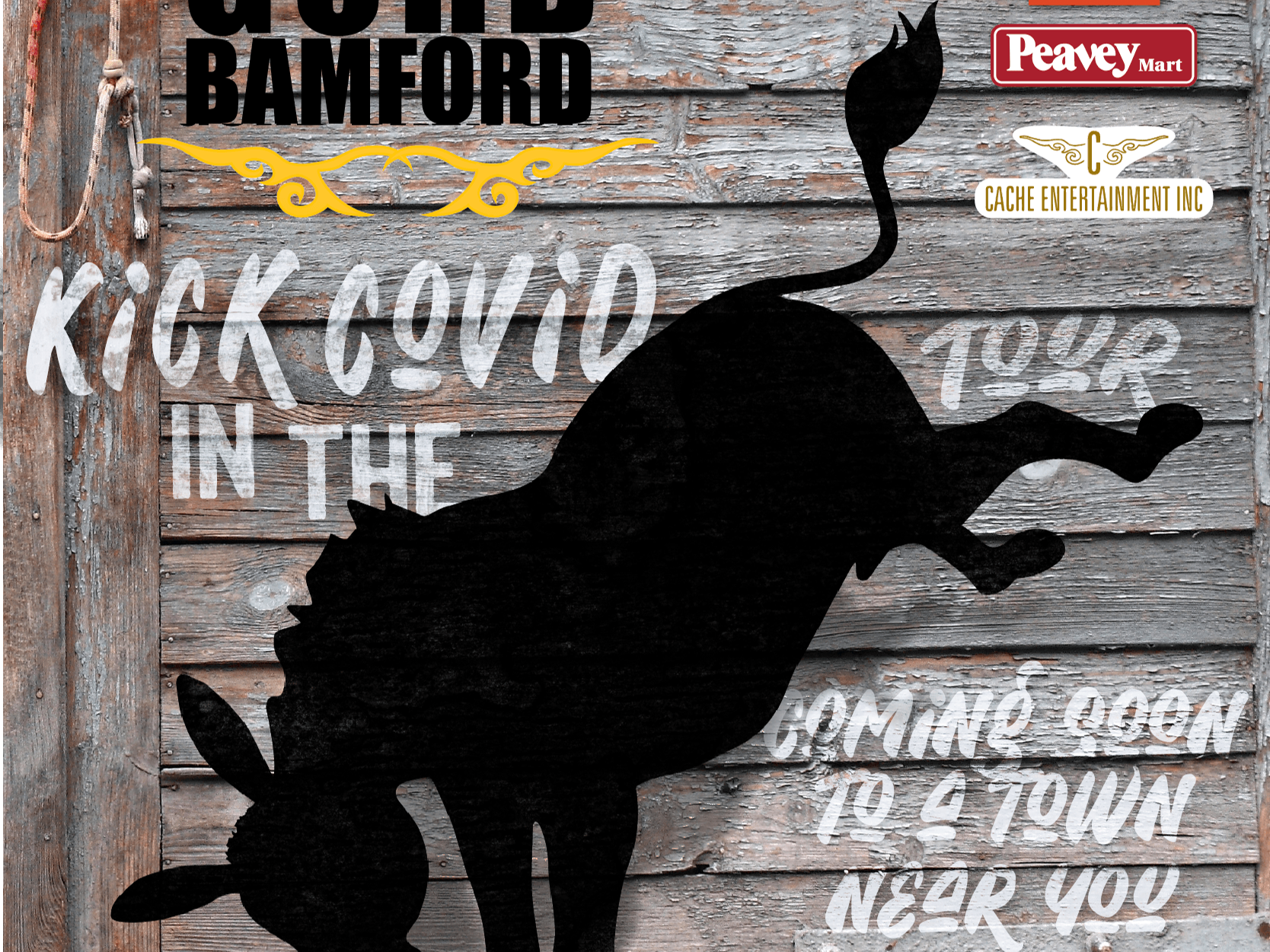 Gord Bamford Announces First Leg of 2021 Kick COVID In The A** Tour Dates