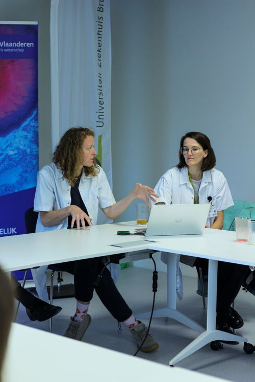 Prof. Sandrine Aspeslagh en dr. Marthe Verhaert