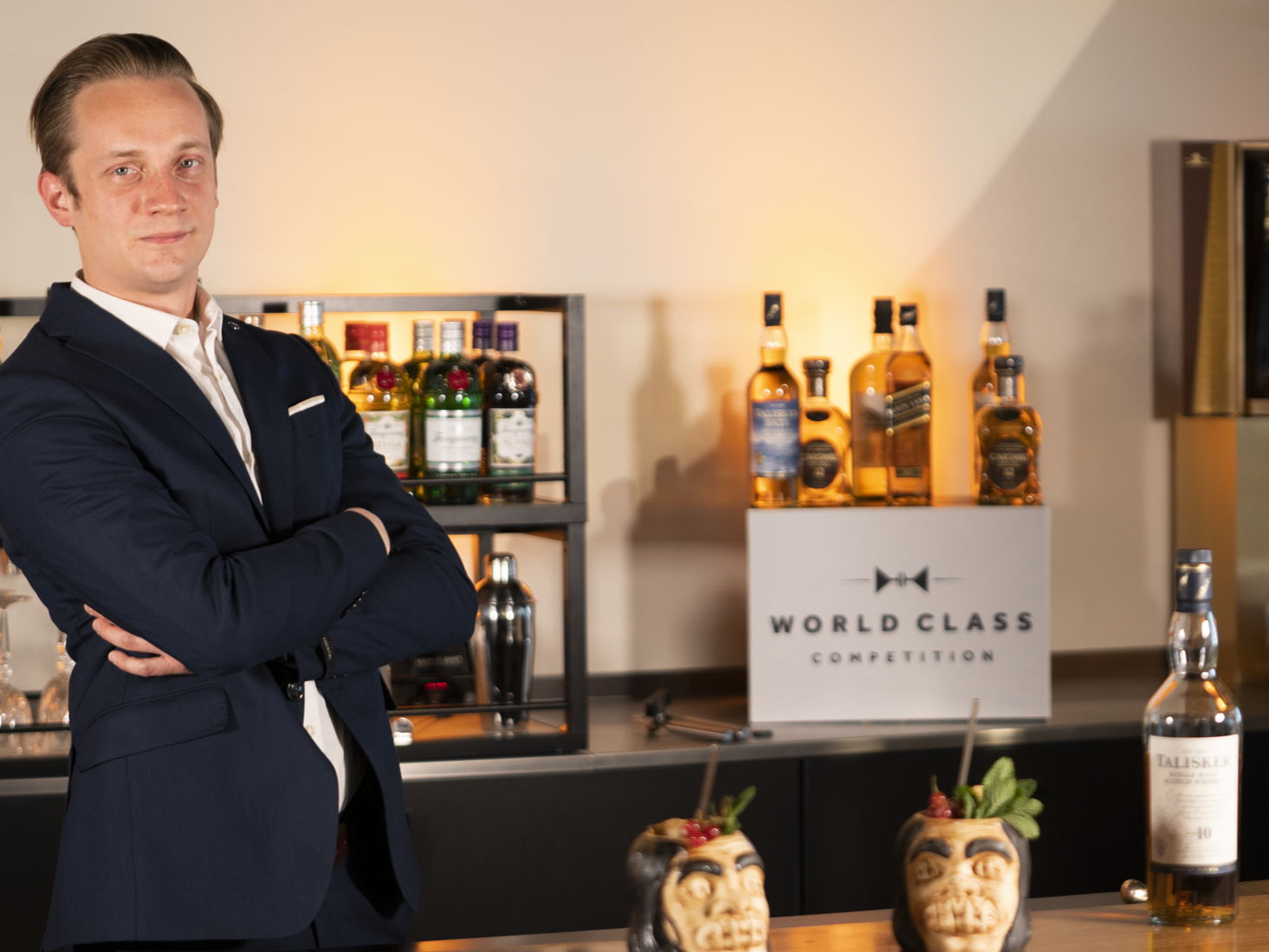 JOERI D'HEUVAERT ÉLU MEILLEUR BARMAN BELGE 2021 À L’OCCASION DE L’ÉDITION VIRTUELLE DE LA WORLD CLASS COMPETITION