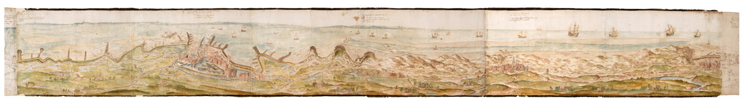 Anthonis van den Wijngaerde, Panorama van Zeeland ©Peter Maes