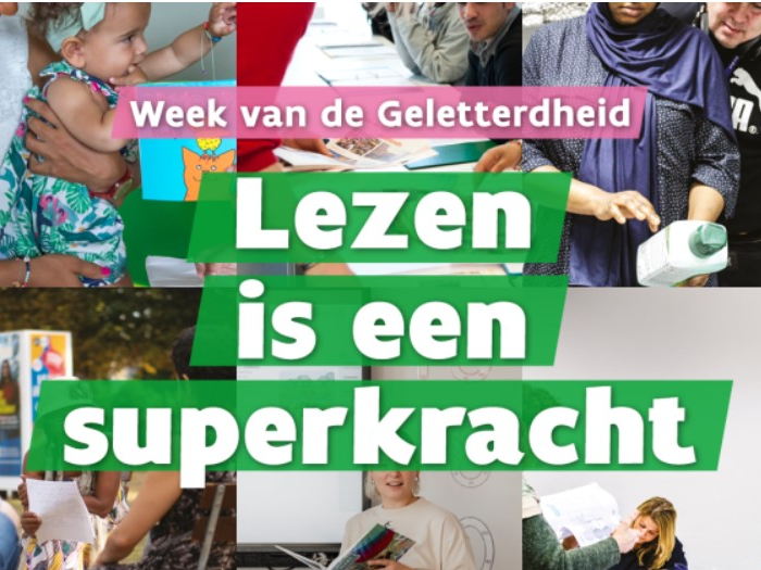 Lezen is een superkracht: Brussel pakt laaggeletterdheid aan tijdens Week van de Geletterdheid