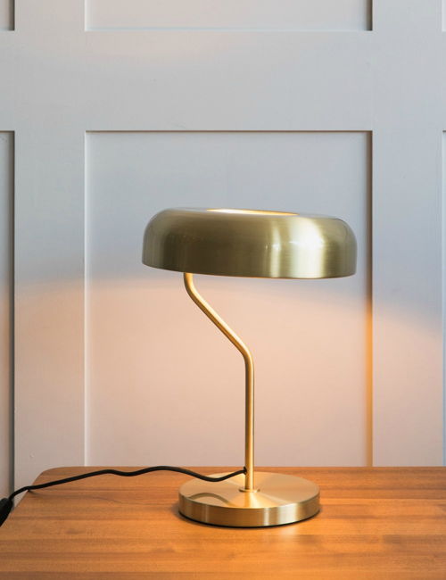 Eclipse Brass Table Lamp