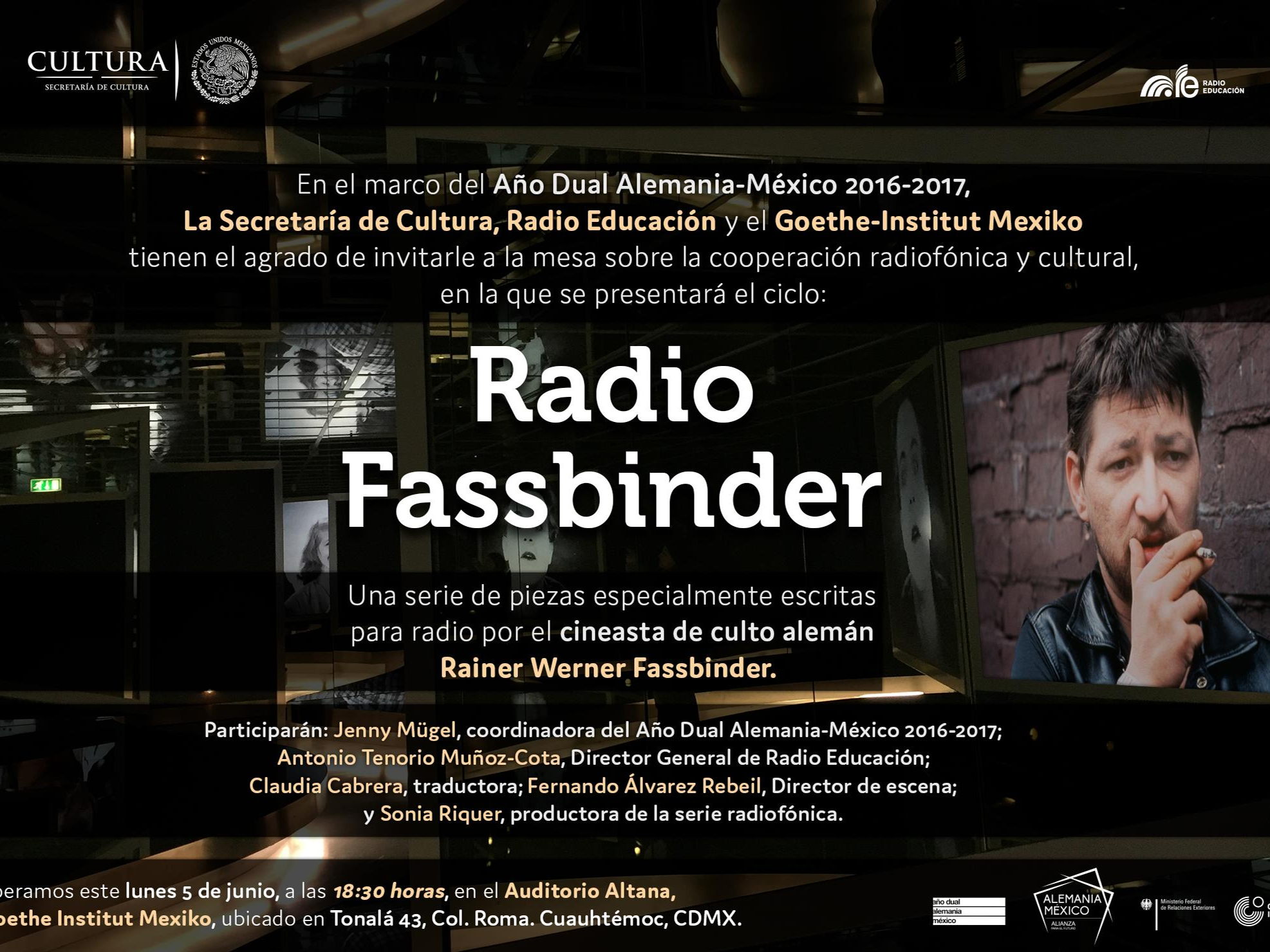 Invitación: Radio Fassbinder