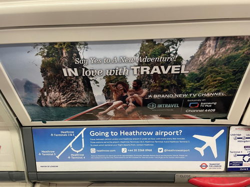 London Underground, INTRAVEL on Samsung TV Plus