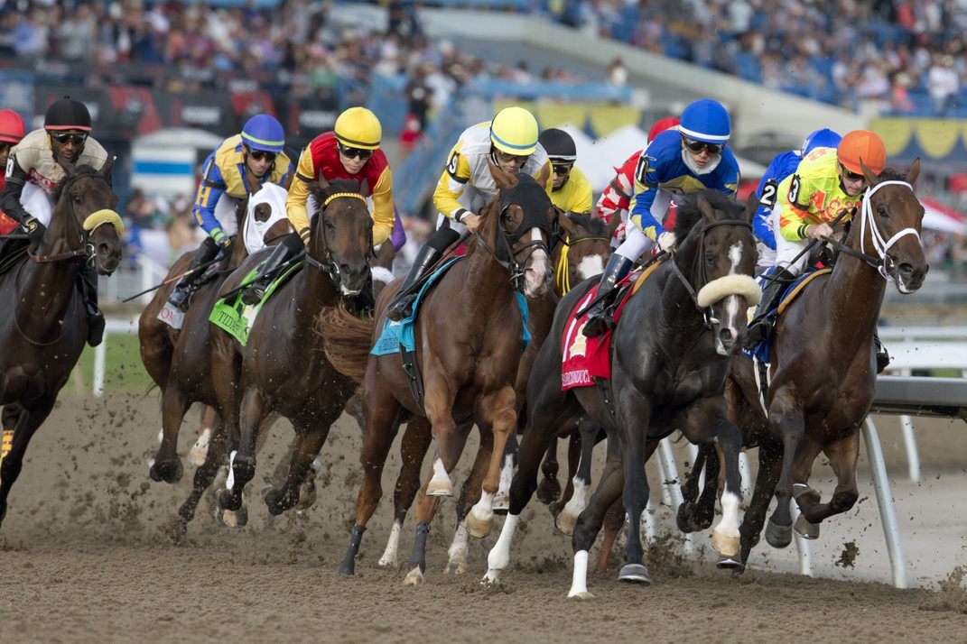 Jockey, Irad Ortiz Jr., guides Safe Conduct to victory in the 162nd edition of the Queen's Plate at Woodbine. (Michael Burns Photo)