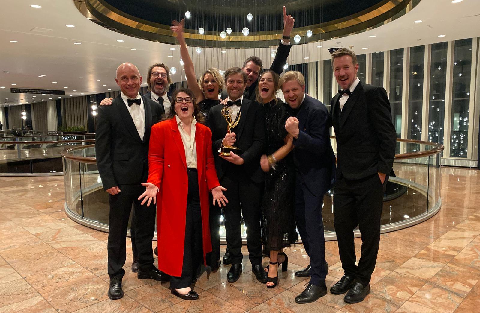 De ploeg in New York: v.l.n.r. Oliver Reynders, Olivier Goris, Herta Luyten, Vanessa Hick, Jan Willems, Maarten Millen, Cath Hauben, Seppe Nobels en Zeger Van Der Donckt De ploeg in New York: v.l.n.r. Oliver Reynders, Olivier Goris, Herta Luyten, Vanessa Hick, Jan Willems, Maarten Millen, Cath Hauben, Seppe Nobels en Zeger Van Der Donckt