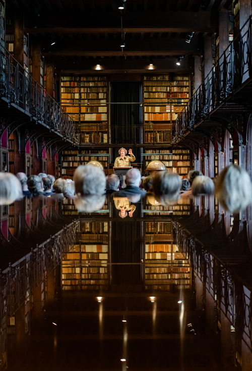 Lezing in de Nottebohmzaal | Erfgoedbibliotheek Hendrik Conscience | Foto: LUCID