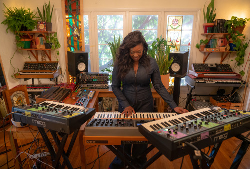 Watch: We Are KING’s Paris Strother Creates Soulful Stylings with Moog Matriarch