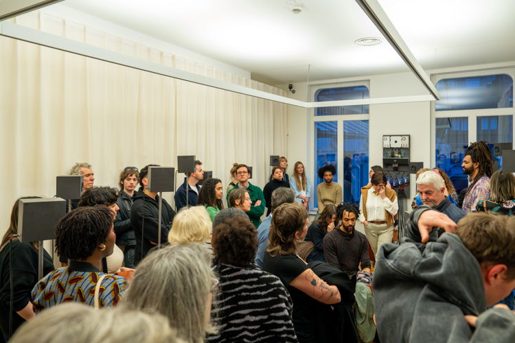 Exhibition view Presentation Brahim Tall, M Leuven, 2025, photo: Elias Derboven for M Leuven