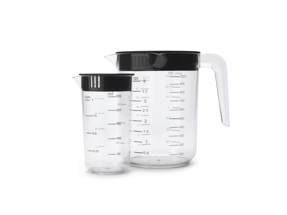 Tasty+ Measuring Jug, Set of 2 - Transparent - 8710755229480 Brabantia_6_NR-41224