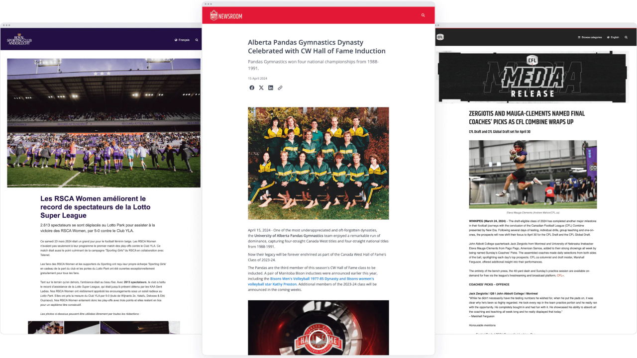 How to write a sports press release: Tips & templates