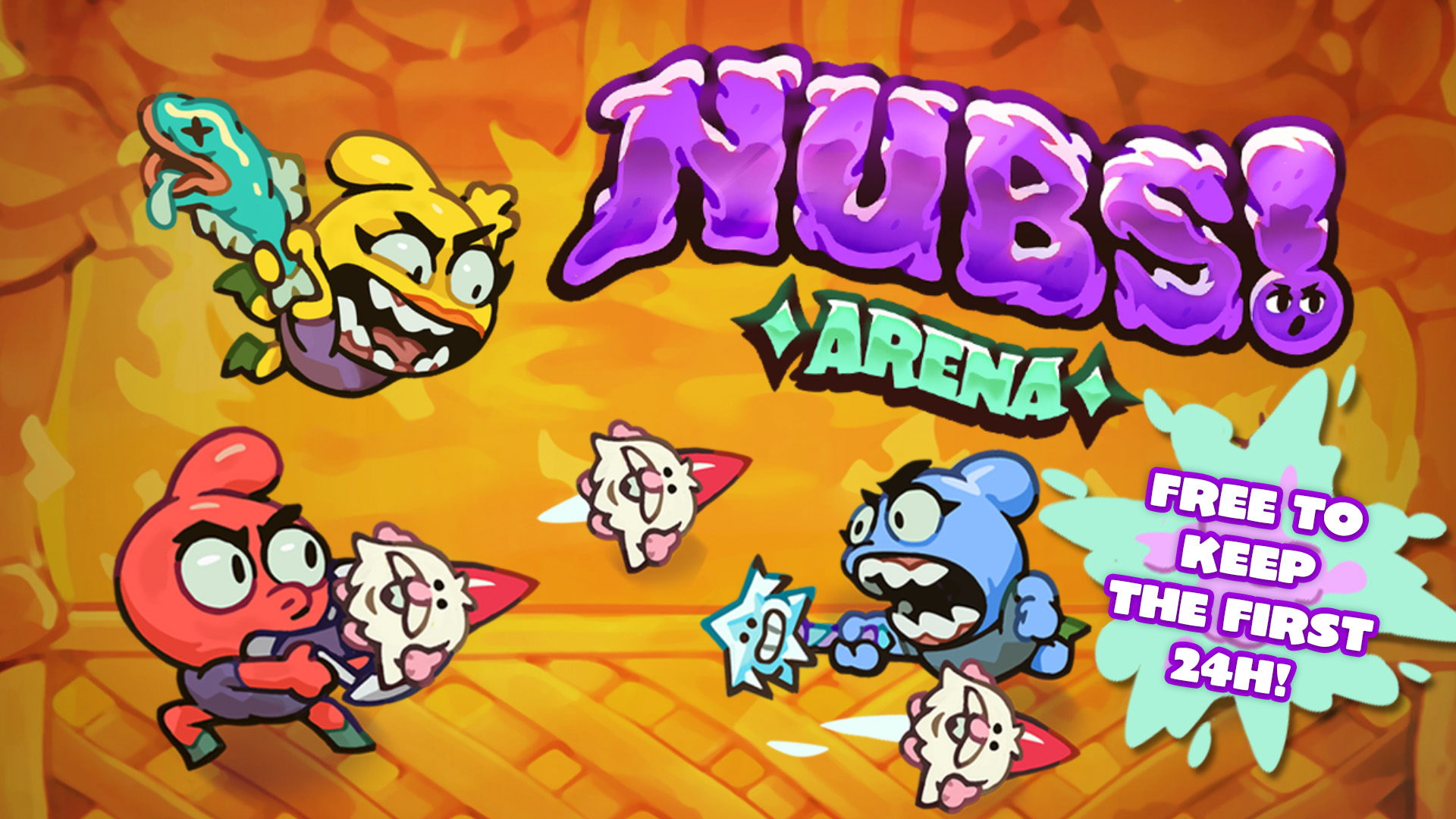 Chaotische Brawler Nubs! Arena Is Vandaag Uit Op Steam, En Gratis Tijdens De Eerste 24 Uur!
