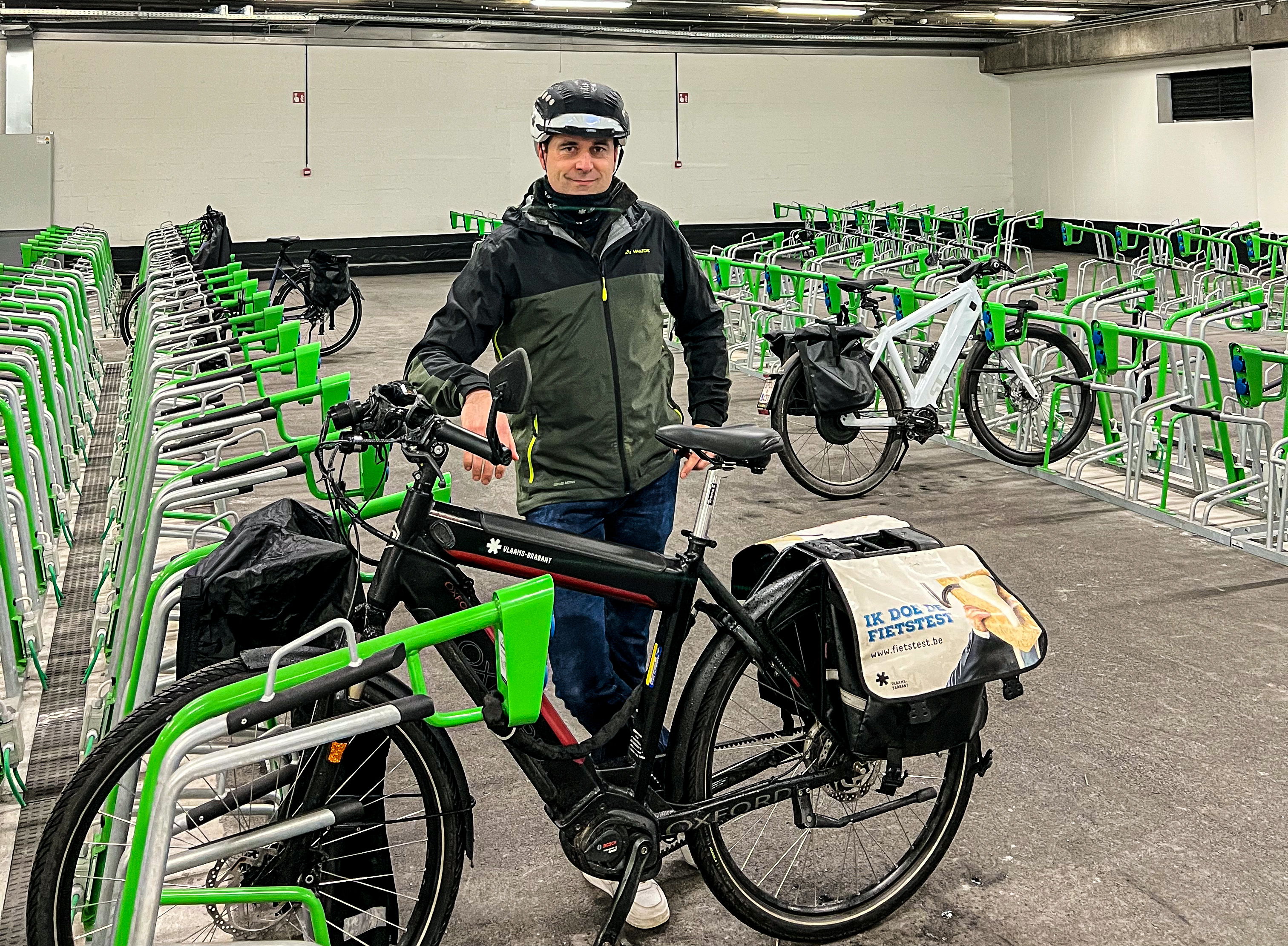 Steven Fagard startte op 13 maart als fietsmanager van Brussels Airport