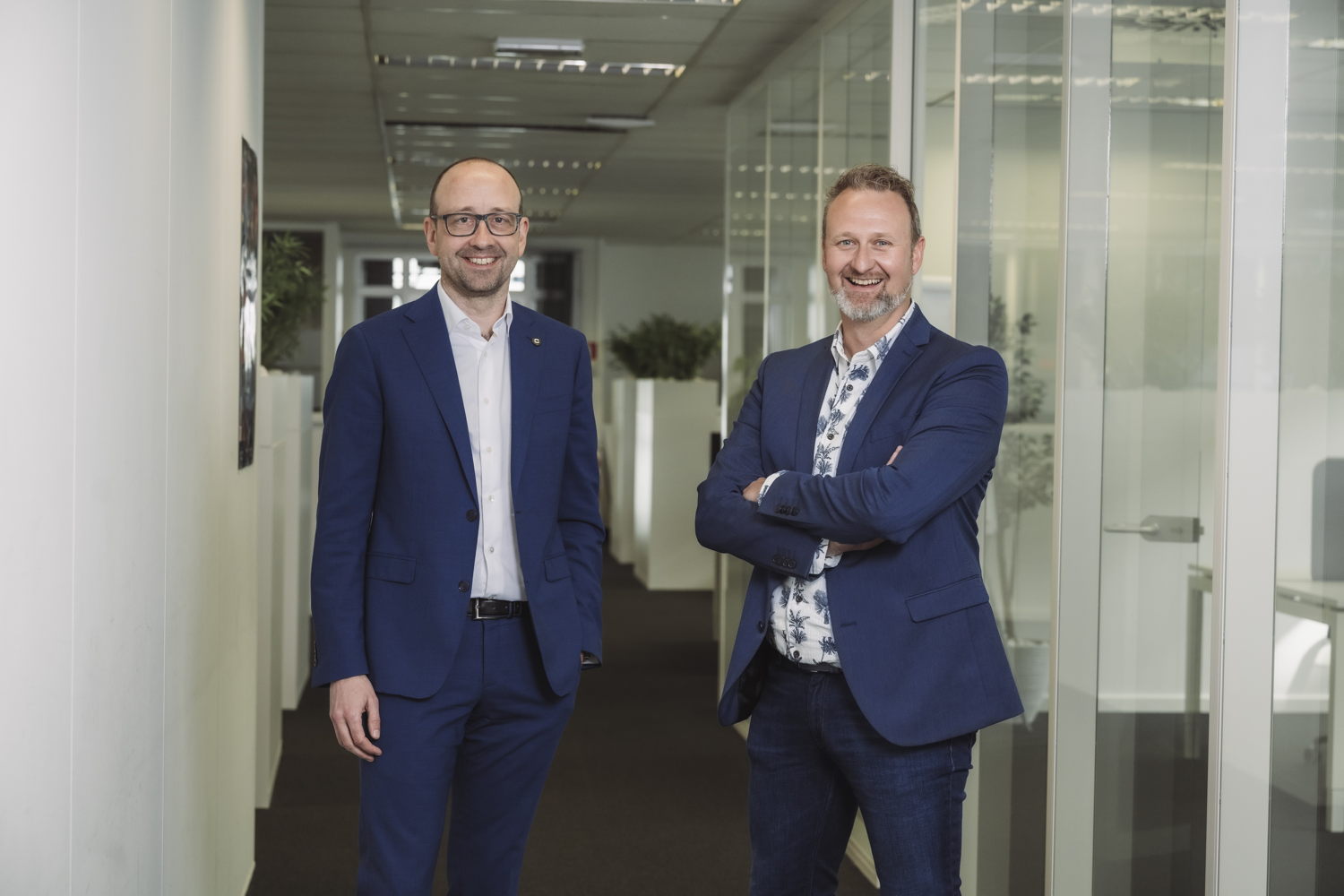 Spotit-stichters Steven Vynckier en Frederik Rasschaert.