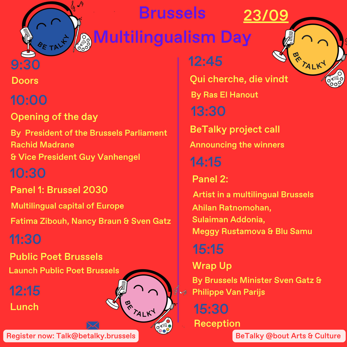 Press invitation: 4th Multilingualism Day in theme of Culture