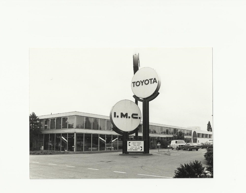 Toyota International Motor Company 1969