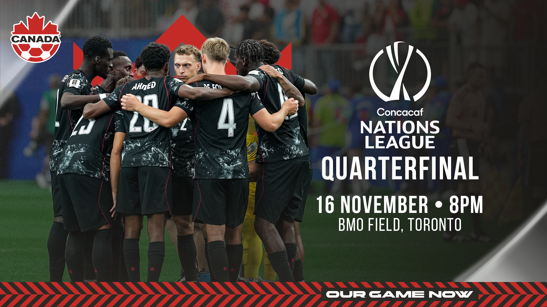 CANMNT to play 2026/27 Concacaf Nations League Quarterfinal Home Leg in…