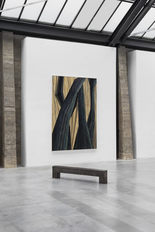 Installation view Quinquagesimum at Fondation CAB, Brussels. Photo by Fabrice Schneider
