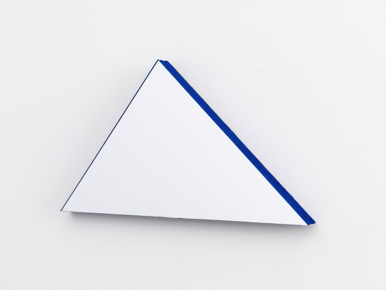 Blinky Palermo, UNTITLED, 1969, 23 x 138 cm, Casein and mirror on pressboard in two parts, private collection, New York