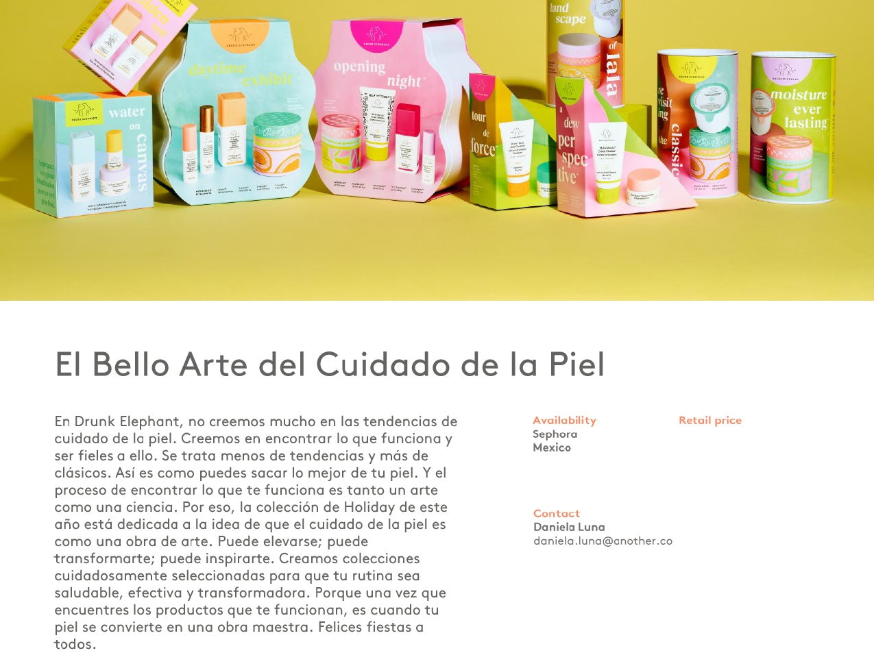 Holiday 2025 de Drunk Elephant