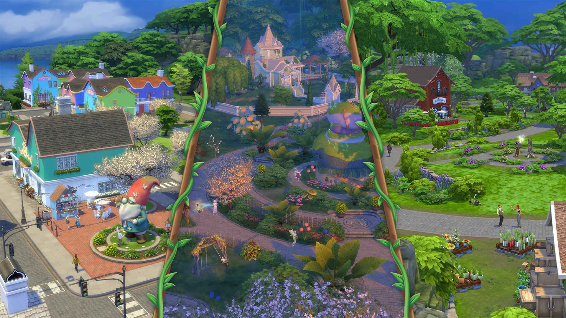 Le pack d'extension Les Sims 4™ Nature enchantée est disponible dès maintenant