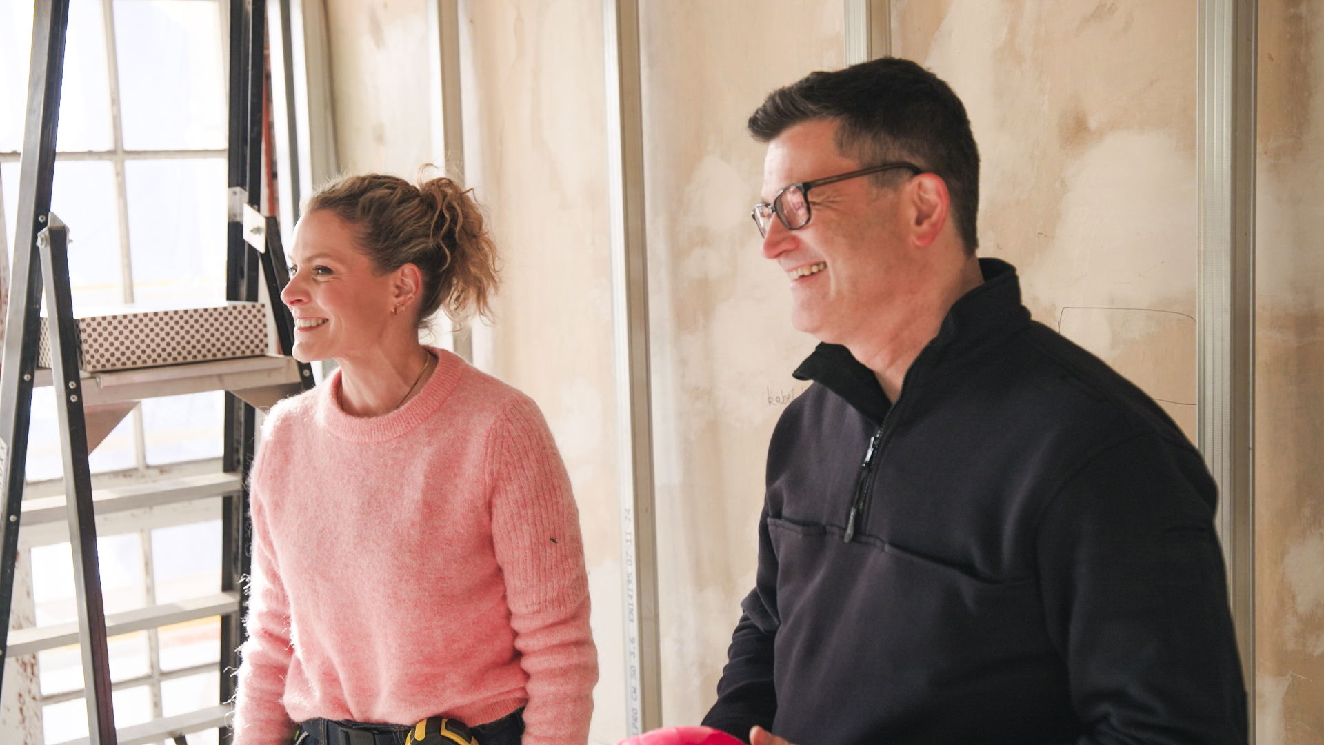 Dina Tersago en haar man Wim steken zélf de handen uit de mouwen in Huis Gemaakt