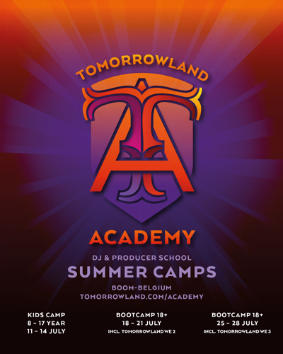 Tomorrowland start eigen dj- & producer-school voor kinderen en volwassenen