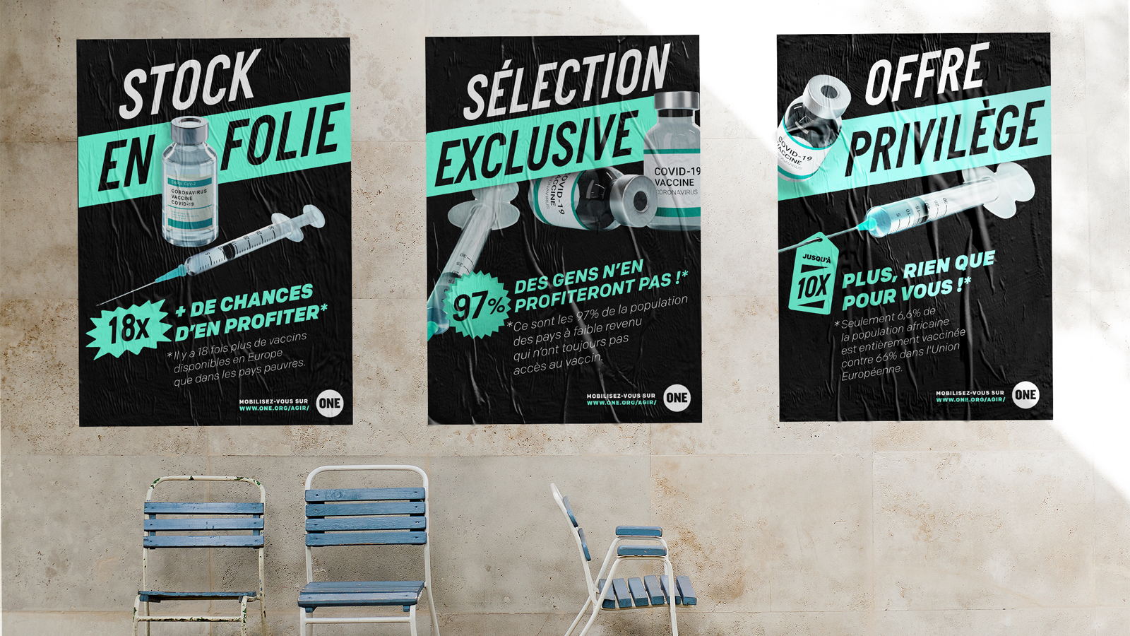 #VaccinezLeMonde : ONE en campagne pour sensibiliser le grand public au sujet des inégalités vaccinales